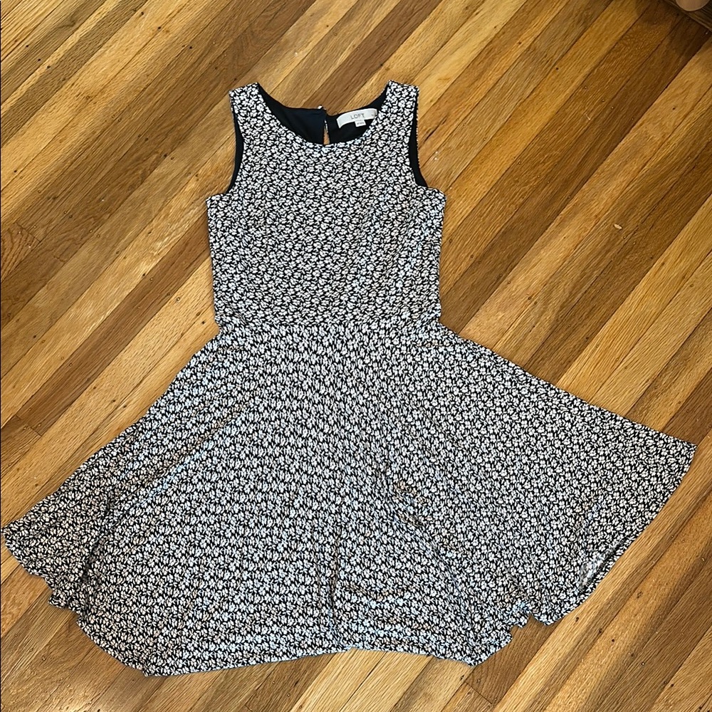LOFT floral dress